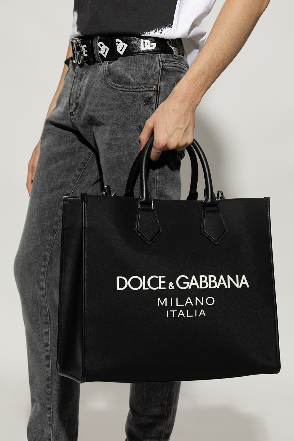 Shopper bag with logo Dolce Rot & Gabbana - Dolce Rot & Gabbana